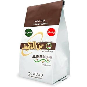 بن العميد الكويتي - قهوة تركية وسط مع هيل - 250 جرام